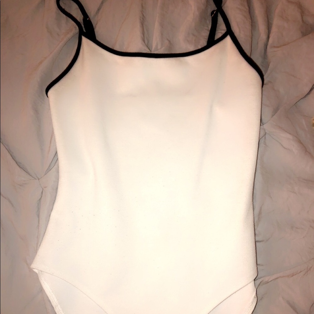 cute white bodysuit!